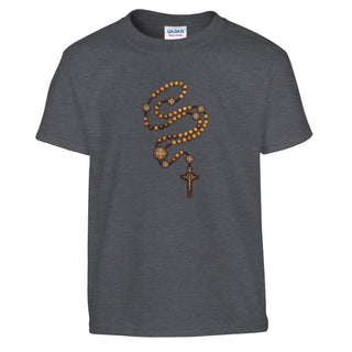 St. Benedict Rosary Kids T-Shirt - view 7