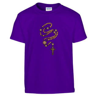 St. Benedict Rosary Kids T-Shirt - view 9