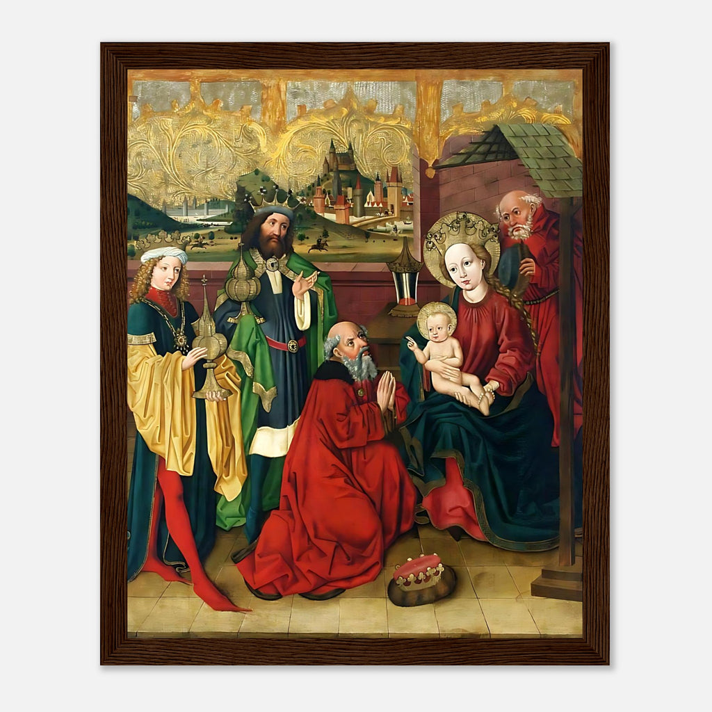 The Adoration of the Magi Framed Poster – CatholicShop.com