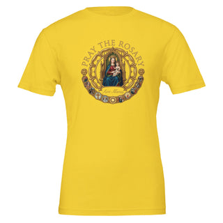 'Pray the Rosary' Madonna and Child T-Shirt - view 4