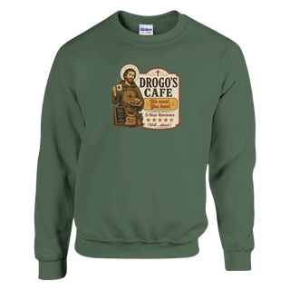 St. Drogo's Cafe Crewneck Sweatshirt