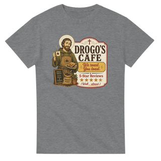 St. Drogo's Cafe Vintage-Style T-Shirt - view 6
