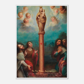 Our Lady Appearing to St. James Framed Print - view 10