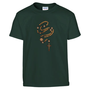 St. Benedict Rosary Kids T-Shirt - view 2