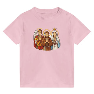 Angel, Monk and Virgin Mary Baby T-Shirt - view 3