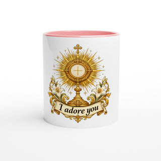 'I Adore You' Eucharist Color Mug - view 3