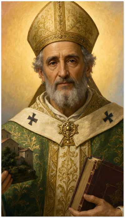 St. Honoratus of Arles Holy Cards