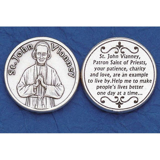 Bulk Italian Token - St. John Vianney