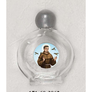 12-Pack - St Francis Holy Water Bottle