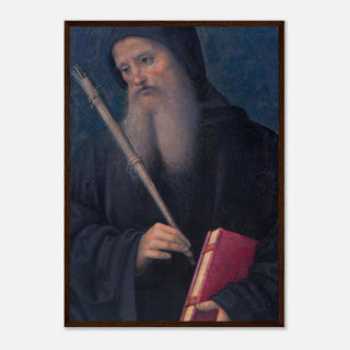 St. Benedict Portrait Framed Print - view 19
