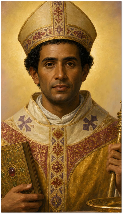 St. Valerian of Abbenza Holy Cards