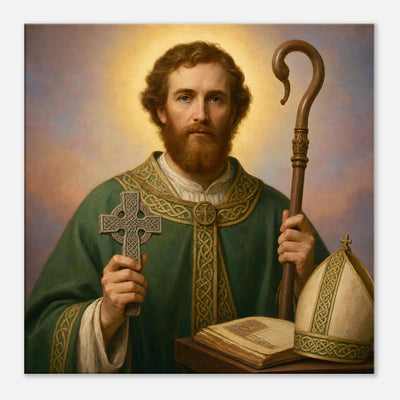 St. Ciarán of Saigir - Devotional Canvas