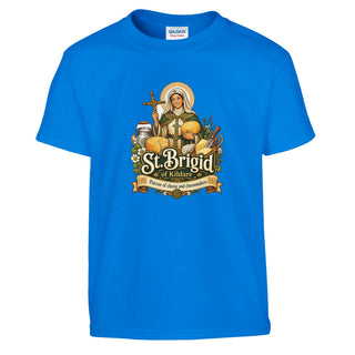 St. Brigid of Kildare Cheese Kids T-Shirt - view 6