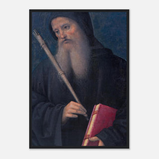 St. Benedict Portrait Framed Print - view 17