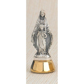 6-pack - Mary with Jesus Adhesive 3 inch Mini Statue