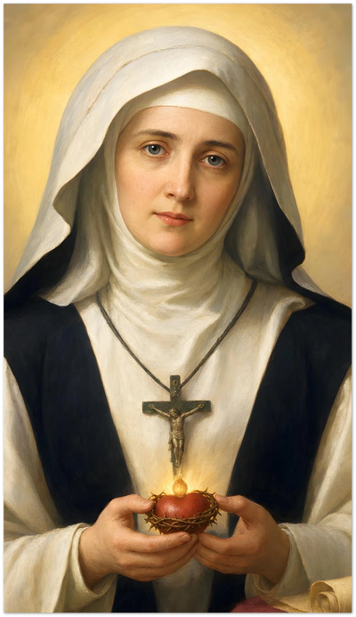 St. Margaret Mary Alacoque Holy Cards