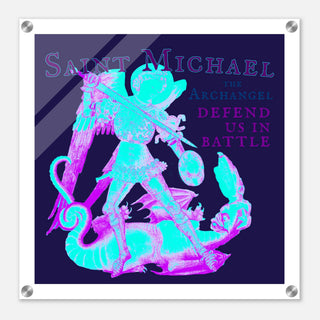 St. Michael the Archangel Acrylic Wall Plaque - view 5