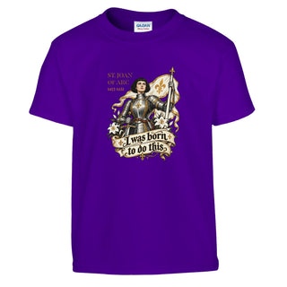 St. Joan of Arc 'Born to Do This' Kids T-Shirt - view 9