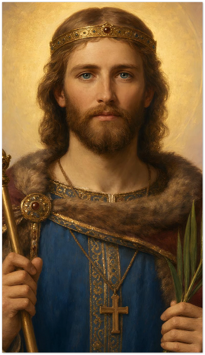 St. Oswald of Northumbria Holy Cards