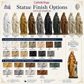 St. Anne and Child Statue - 59-inch