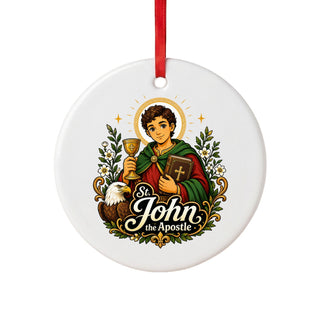 St. John the Apostle Ceramic Ornament