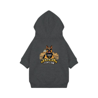 Vatican Security Dog Hoodie - German Shepherd - Granite Heather