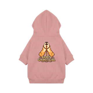 God's Goodest Girl Dog Hoodie - Mauvelous
