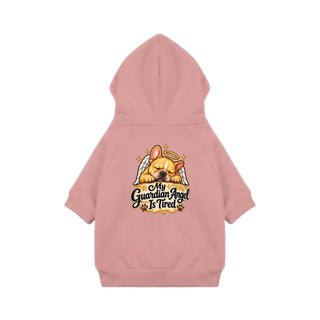 My Guardian Angel Is Tired Dog Hoodie - Mauvelous