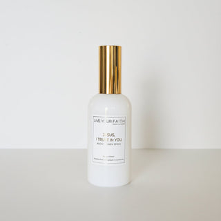 Jesus, I Trust in You Catholic Room &amp; Linen Spray | White Tea Sacred Space Mist