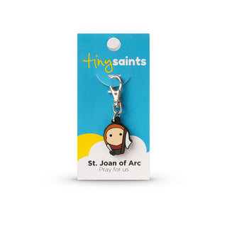 St. Joan of Arc Tiny Saint Charm