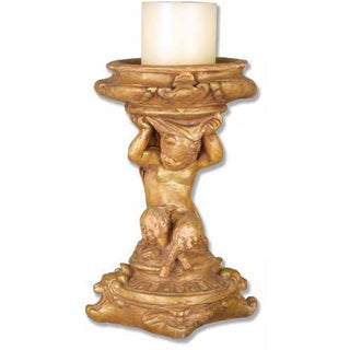 Pam Vase Candleholder Statue - 14-inch