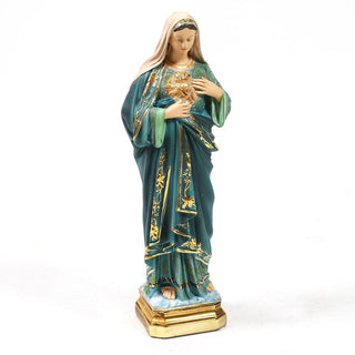 Immaculate Heart Mary Statue - 16-inch