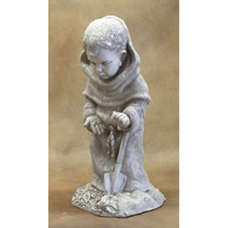 Baby St Fiacre Statue - 22-inch