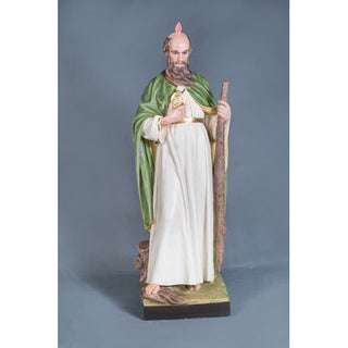 Saint Jude Statue - 38-inch - Realistic Color - Hand-Painted