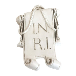 INRI PLAQUE - 15"H Statue - 15-inch