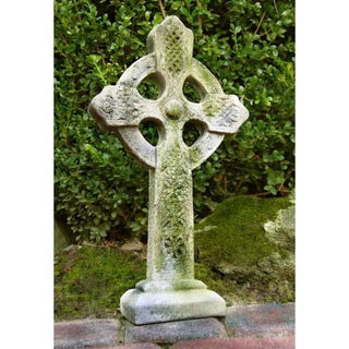 Celtic Cross-Tabletop Statue - 16-inch