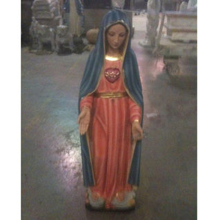 Mary With Sword Statue - 35-inch - Realistic Color - Hand-Painted