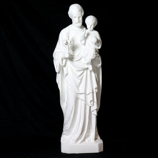 Saint Joseph And Child Statue - 49-inch