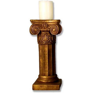 Ionic  Candleholder Statue - 15-inch