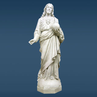 Sacred Heart To The World 62" Statue - 62-inch