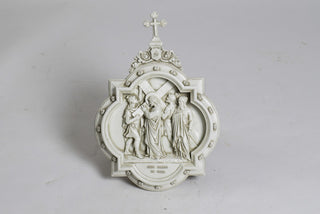 Chapel Wall Plaque Station #2 Statue - 19-inch