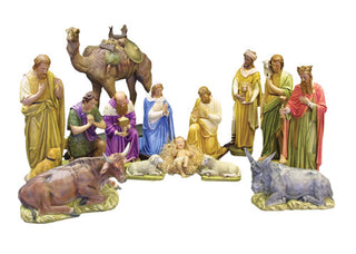 Nativity Set Lg Statue - 50-inch - Realistic Color - Hand-Painted