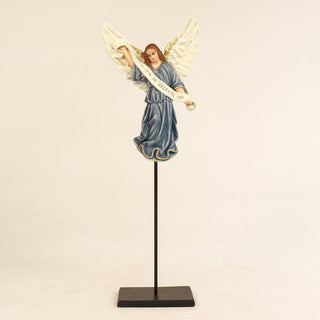 Gloria In Excelsis Deo (Wall) Statue - 18-inch - Realistic Color - Hand-Painted