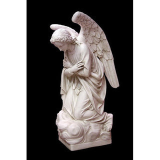 Adoration Kneeling Angel (cros Statue - 56-inch