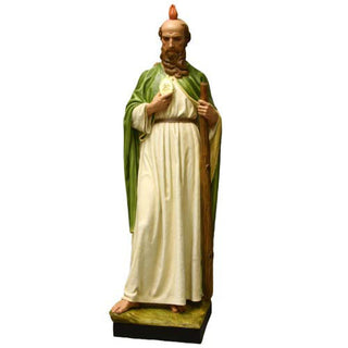 Saint Jude Statue - 55-inch - Realistic Color - Hand-Painted