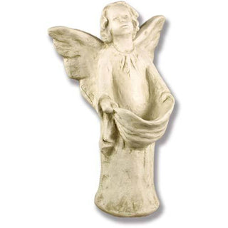 Angel With Drape Statue - 17-inch