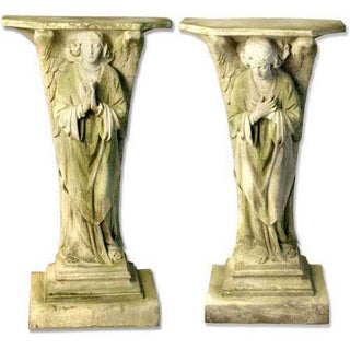 Devotion Angel Set Of 2, 38"H Statue - 38-inch