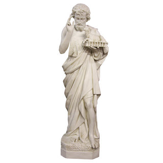 Saint John w/ Sheep Statue - 65-inch