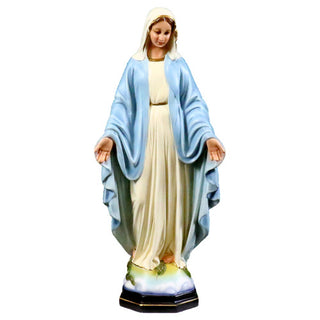 Mary-21 H Statue - 21-inch - Realistic Color - Hand-Painted