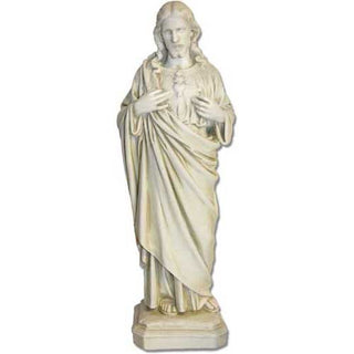 Sacred Heart-16" Statue - 16-inch